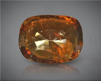 Natural Hessonite Garnet (Gomed)  Certified  9.32 Cts ( 1590 )